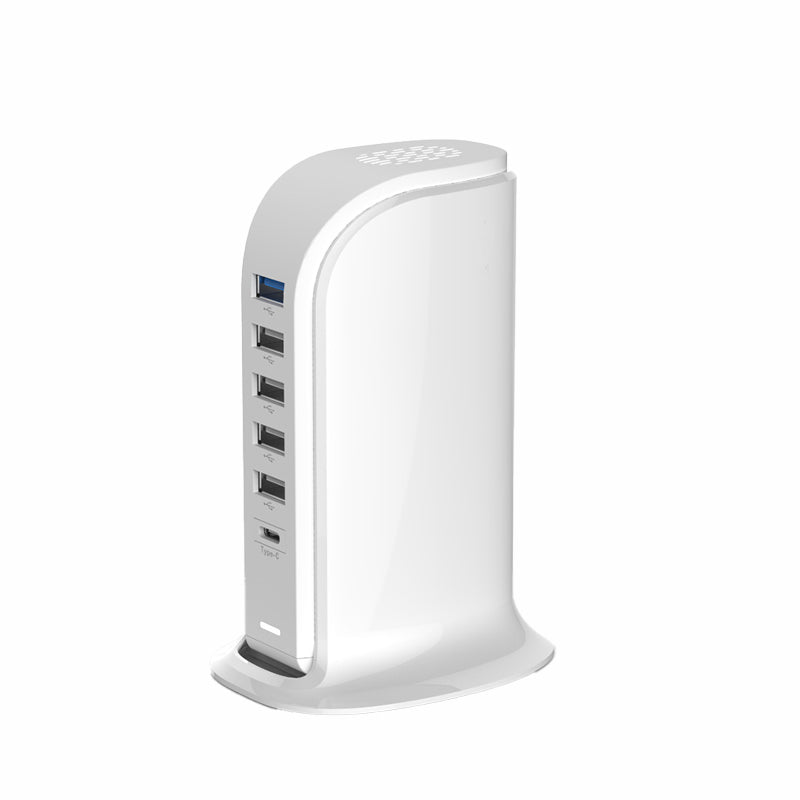 Desktop charging station (6 in 1 USB Charger Block)506PD