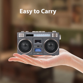 Personally Multi Functional Full Range Bluetooth Speaker Type C Micro Wireless Vintage FM Radio