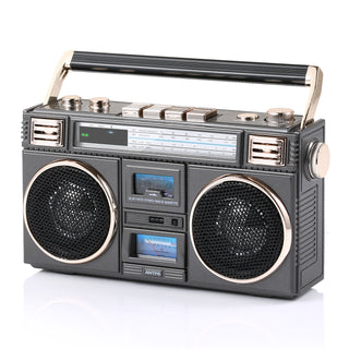 Personally Multi Functional Full Range Bluetooth Speaker Type C Micro Wireless Vintage FM Radio