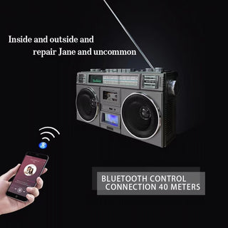 Radio K7 Bluetooth design rétro Trevi
