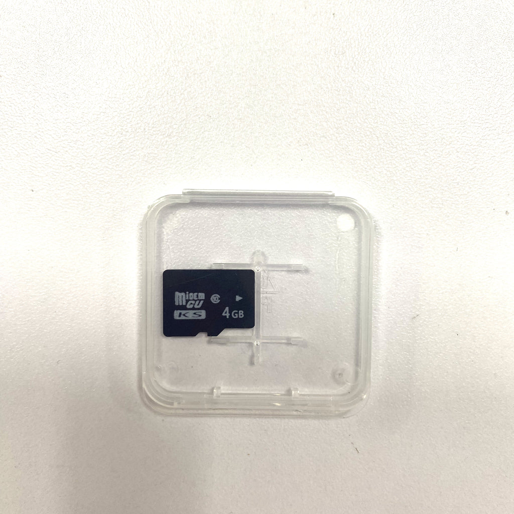 4GB Flash Memory Card with one Mini Case